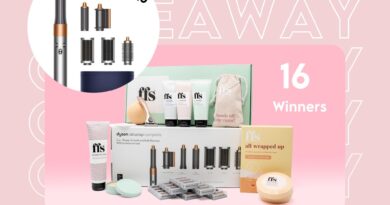 GLOSSYBOX x FFS £1,000’s worth of Summer Beauty Essentials are up for grabs! (Including a Dyson Air Wrap!)