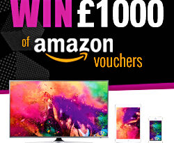 Win £1,000 of Amazon Vouchers